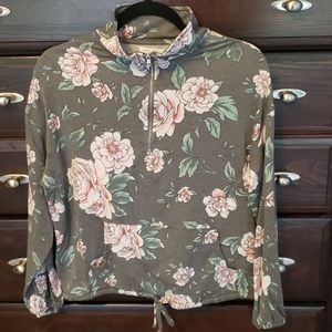 Mauriced 1/2 zip, front pocket light weight shirt